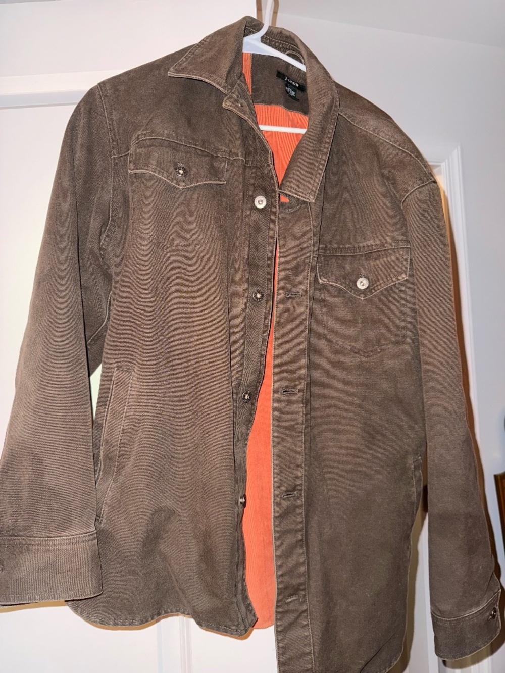 Vintage Brown Utility Jacket
